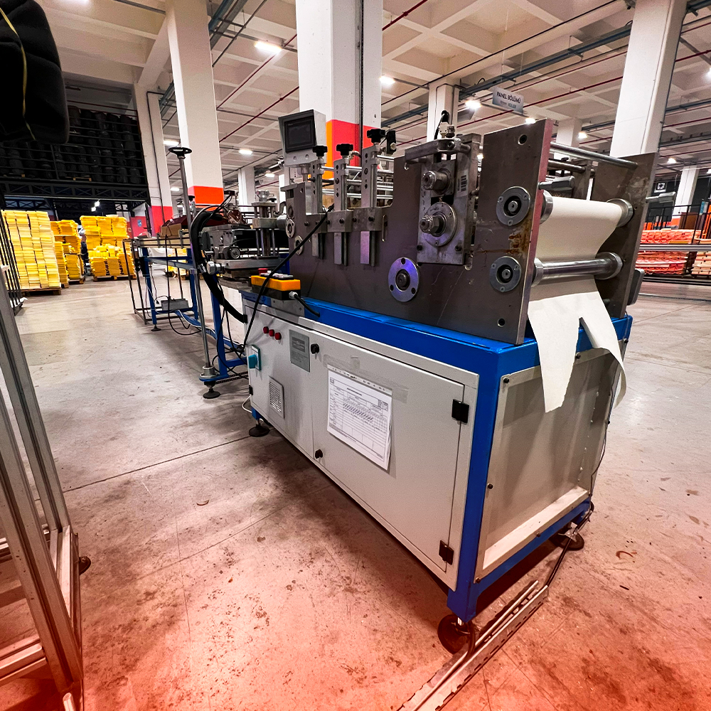 Double Roller Pleating Machine